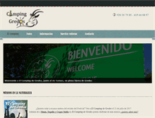 Tablet Screenshot of elcampingdegredos.com